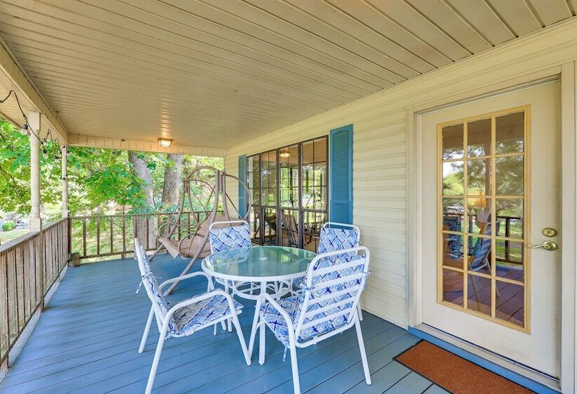 Waterfront Wheeler Lake Home W/ Furnished Deck