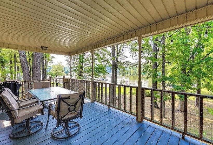 Waterfront Wheeler Lake Home W/ Furnished Deck