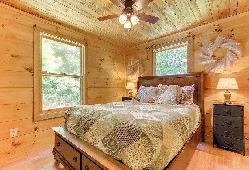 Secluded Cosby Cabin W/ Wraparound Deck