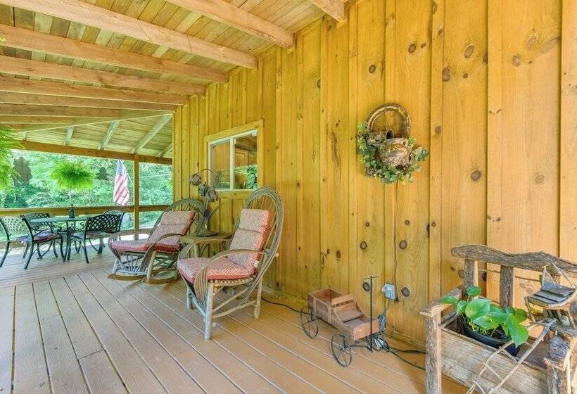 Secluded Cosby Cabin W/ Wraparound Deck