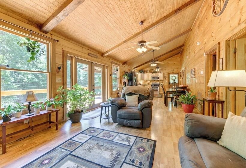 Secluded Cosby Cabin W/ Wraparound Deck