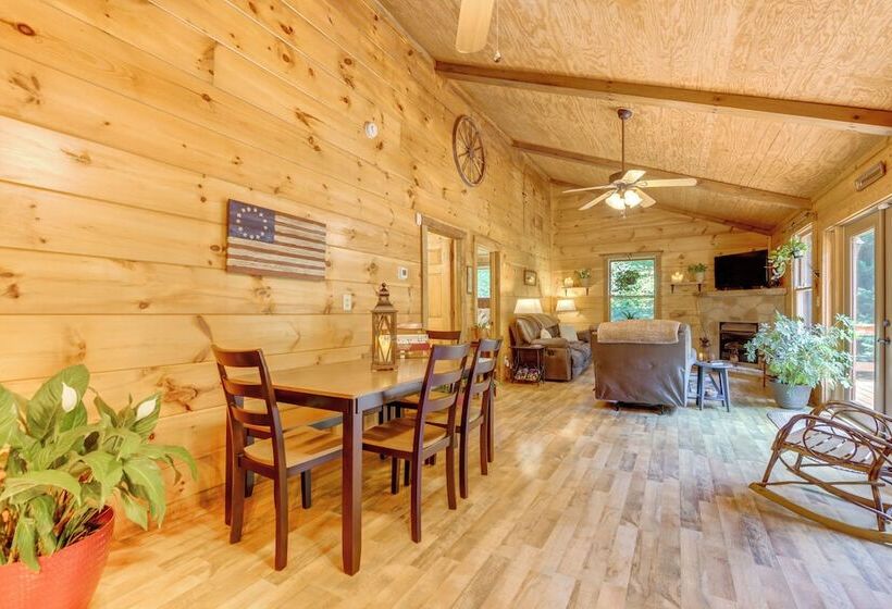 Secluded Cosby Cabin W/ Wraparound Deck