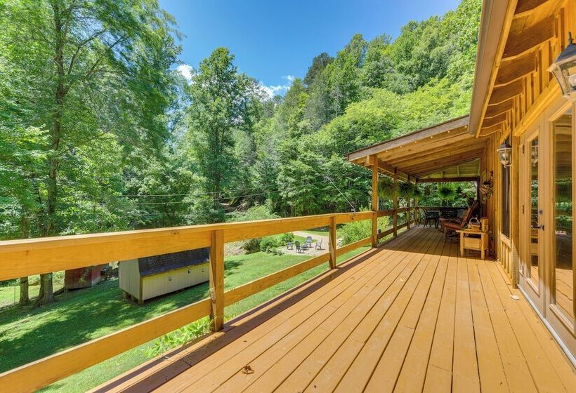 Secluded Cosby Cabin W/ Wraparound Deck