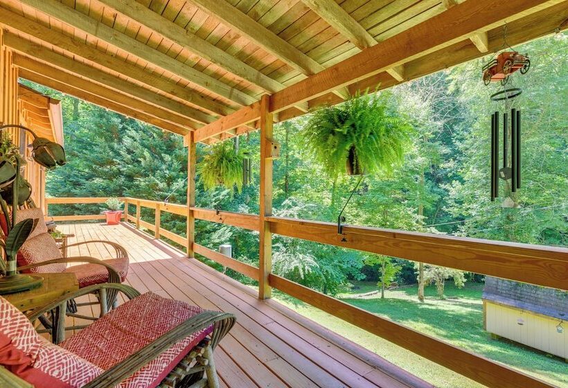 Secluded Cosby Cabin W/ Wraparound Deck