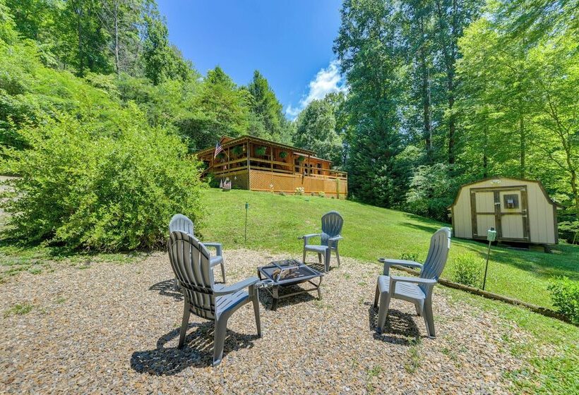 Secluded Cosby Cabin W/ Wraparound Deck