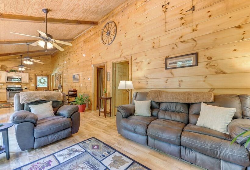 Secluded Cosby Cabin W/ Wraparound Deck