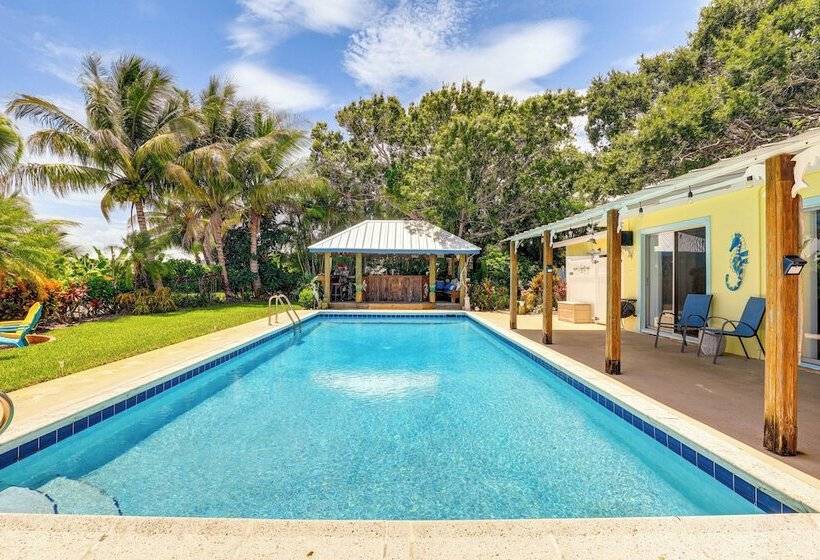 Waterfront Vero Beach Home W/ Pool & Boat Dock!