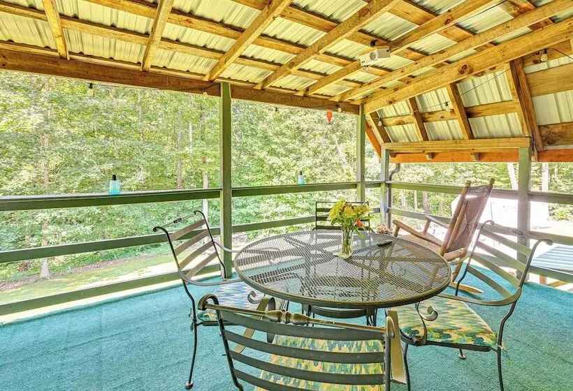 5 Mi To Cave Run Lake: Wellington Cabin W/ Deck!