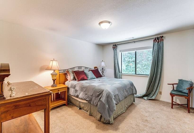 Spacious Riverfront Wilseyville Home W/ Deck!