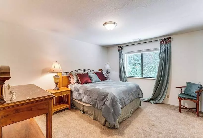 Spacious Riverfront Wilseyville Home W/ Deck!