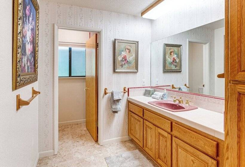 Spacious Riverfront Wilseyville Home W/ Deck!