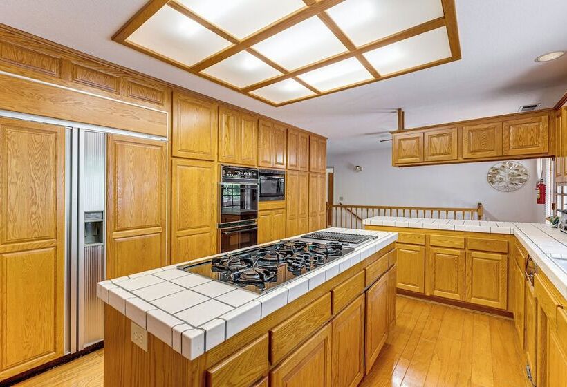 Spacious Riverfront Wilseyville Home W/ Deck!