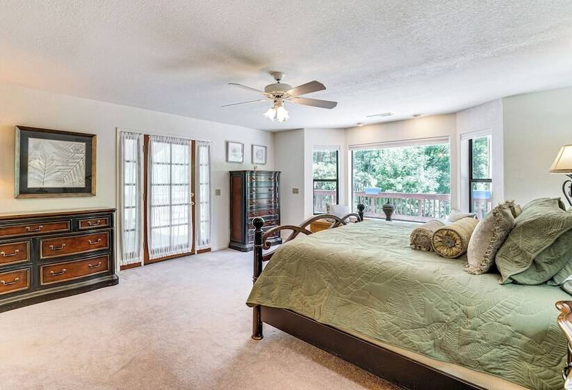 Spacious Riverfront Wilseyville Home W/ Deck!