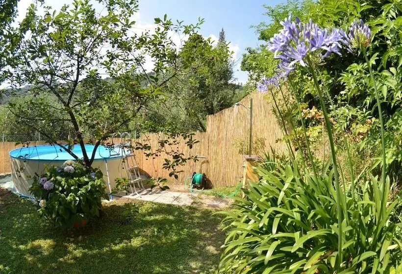 Stone House, Immersed In Nature With Fenced Garden And Private Pool