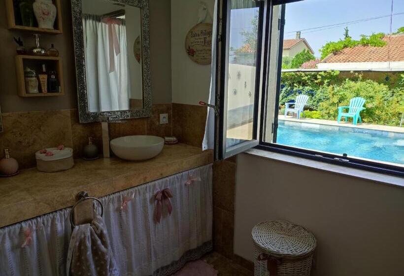 Bed and Breakfast Chez Brigitte Chambre D Hôte Avec Cour Privative,piscine