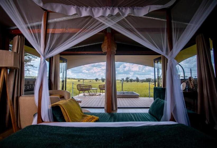 בית מלון כפרי Escarpment Serengeti Luxury Camp