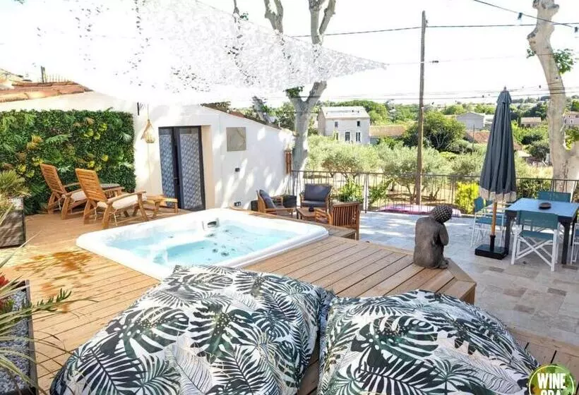 ベッドアンドブレックファースト Wine Spa Occitanie