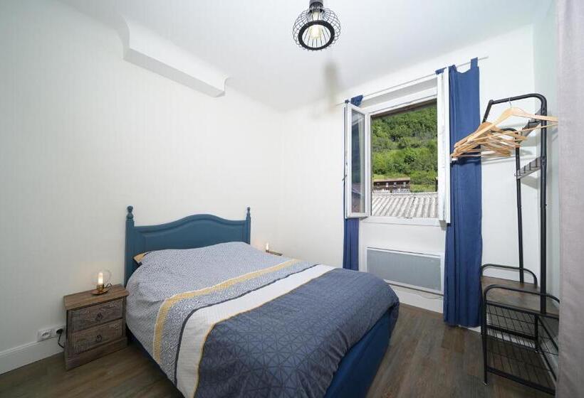بنسيون Jolie Chambre Au Calme à Auzat