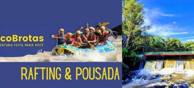 ホテル Eco Brotas Pousada E Rafting