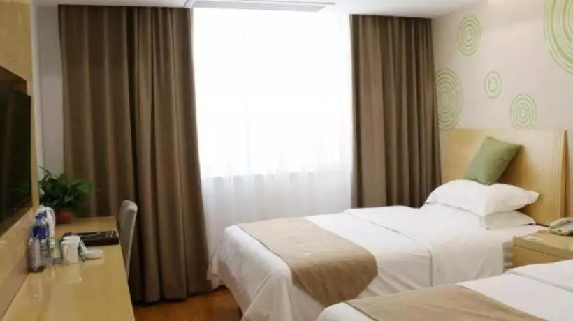 ホテル Greentree Inn Suzhou Lingbi County Riyue Star City Express