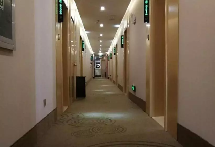 ホテル Greentree Inn Suzhou Lingbi County Riyue Star City Express