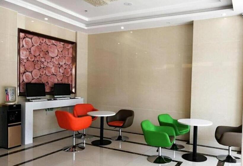 호텔 Greentree Inn Suzhou Lingbi County Riyue Star City Express