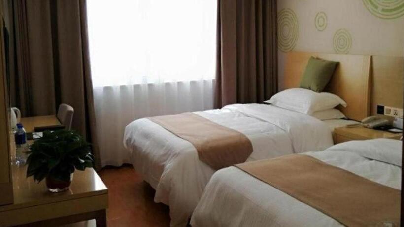 호텔 Greentree Inn Suzhou Lingbi County Riyue Star City Express