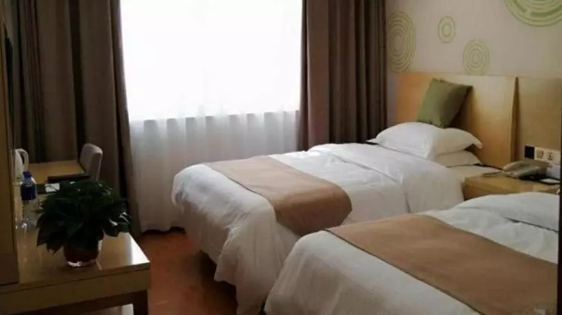 ホテル Greentree Inn Suzhou Lingbi County Riyue Star City Express