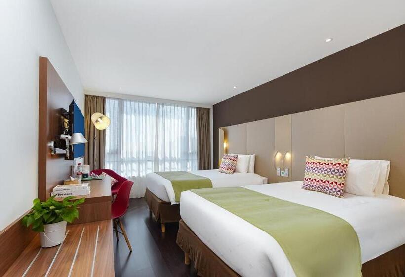 Отель Campanile Suzhou Dushu Lake Tongyuan Road South Subway Station