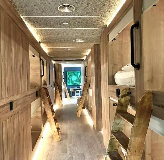 The Pod Suite Hostel Village