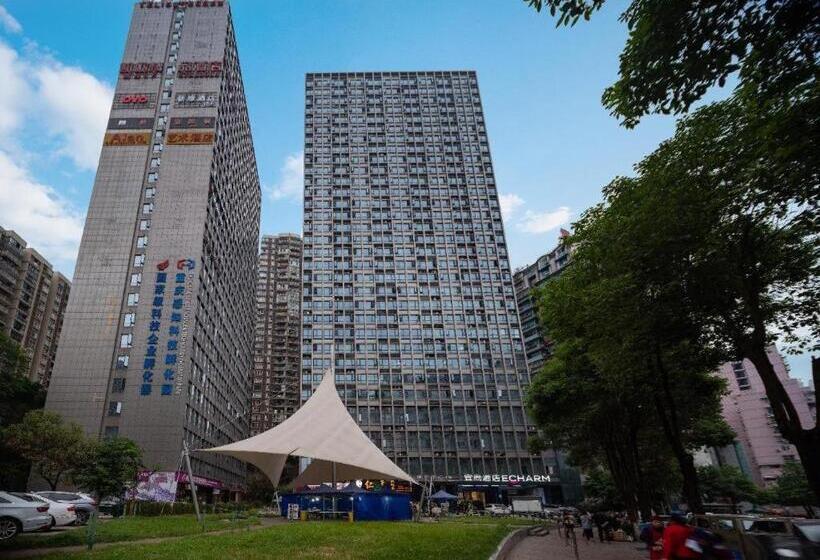 Echarm Hotel Chongqing Guanyinqiao Huangnibang Metro Station