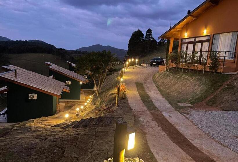 Pensjonat Altos Da Mantiqueira Com Banheira De Hidro E Linda Vista