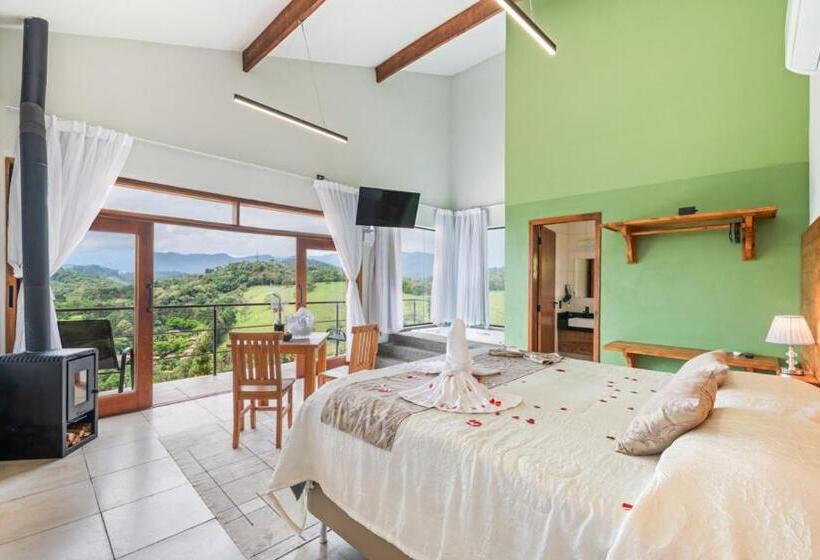 Pensjonat Altos Da Mantiqueira Com Banheira De Hidro E Linda Vista