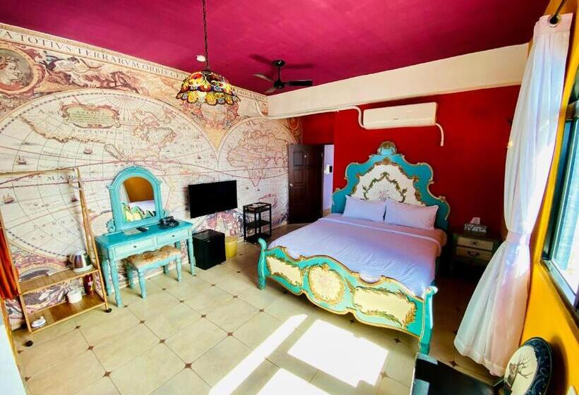 تختخواب و صبحانه 綠島寧靜海潛水 城堡館 Twinkleocean Diving Hostel