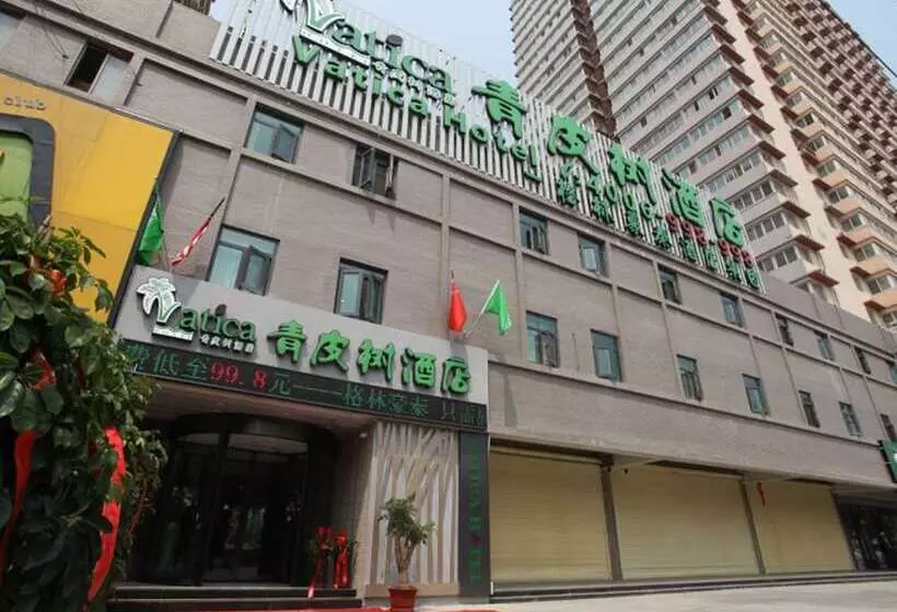 Hotelli Vatica Zaozhuang Tengzhou Railway Station