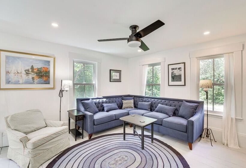 Peaceful Coastal Maine Retreat, Walk To Trails