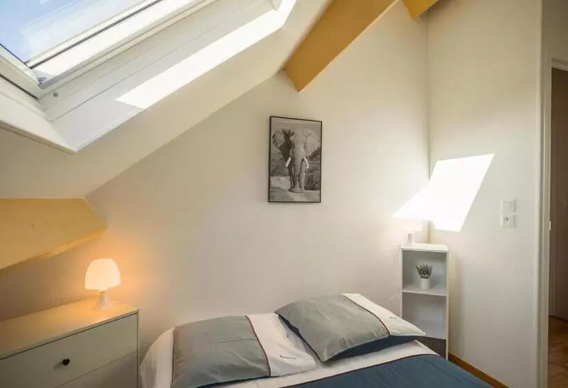 ベッドアンドブレックファースト Duplex Pasteur   Chambre 3   Chambre Privée