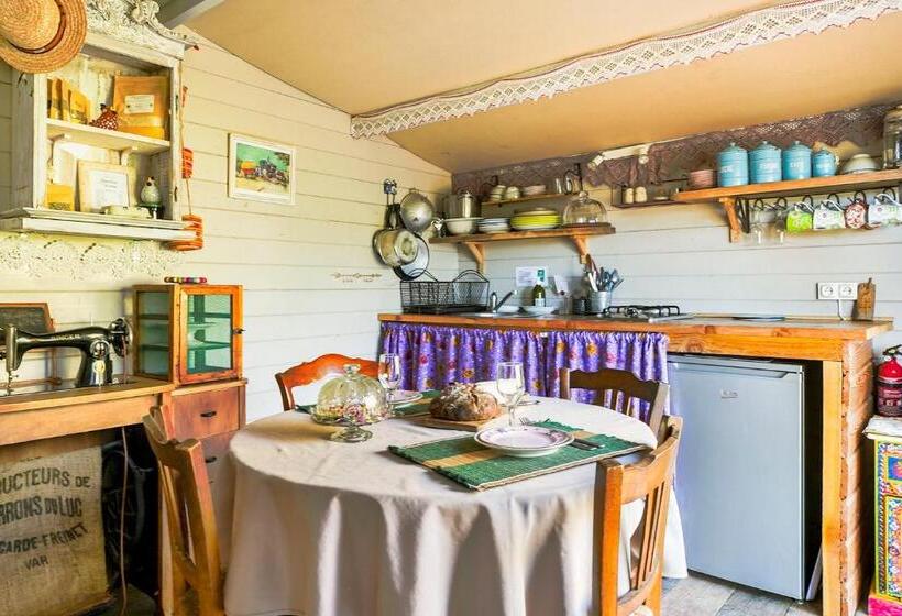 Hotel Roulotte Tout Confort à La Ferme Blandine