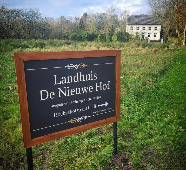 مبيت وإفطار Landhuis De Nieuwe Hof
