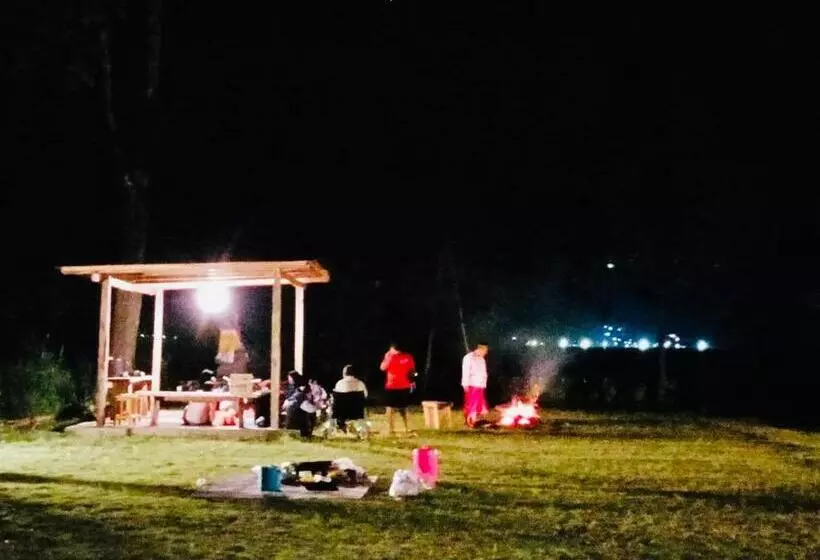 ペンション Glamping With Hot Spring