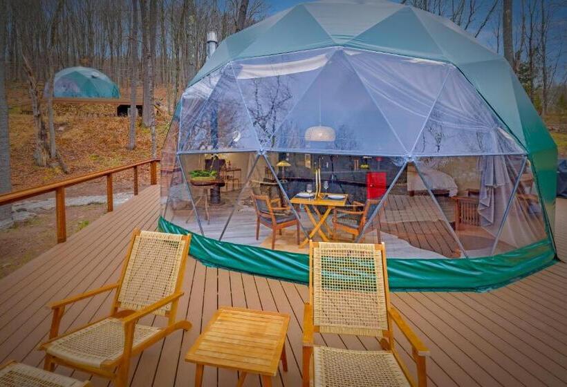 住宿加早餐 Domes At Catskills