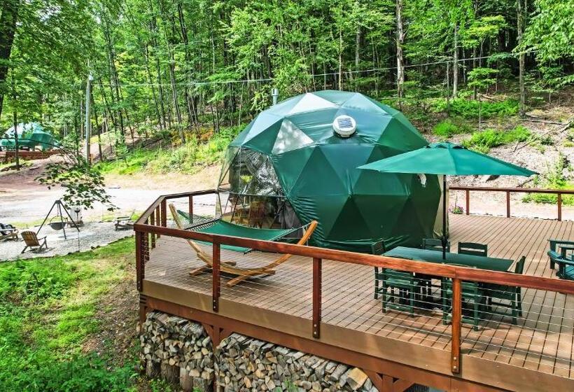 住宿加早餐 Domes At Catskills