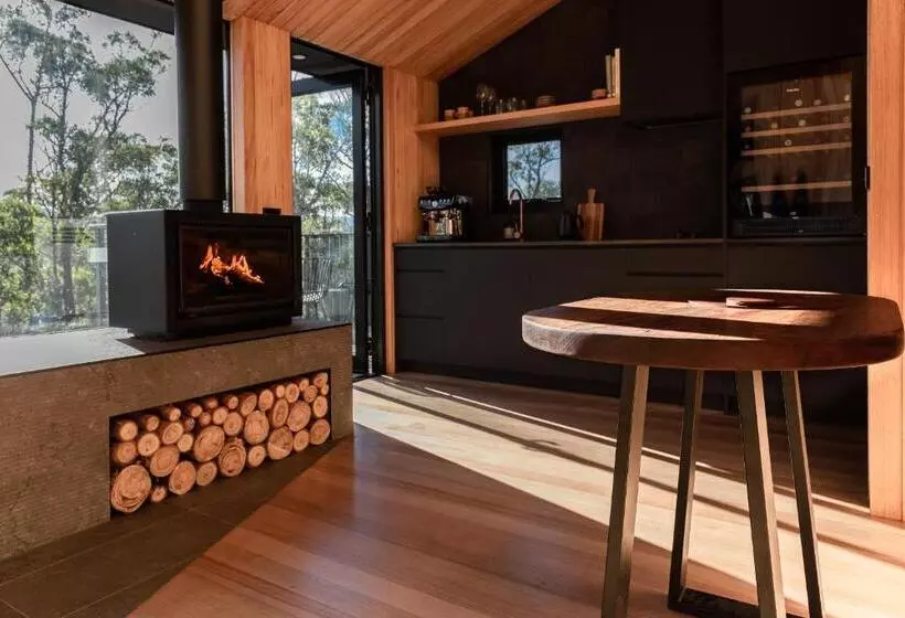 Aamiaismajoitus (B&B) Hunter Huon Valley Cabin Two