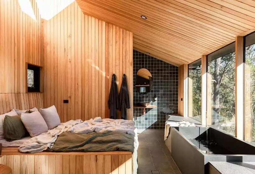 Aamiaismajoitus (B&B) Hunter Huon Valley Cabin Two