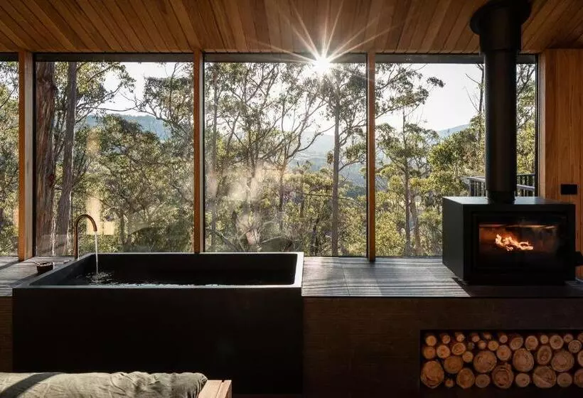 Aamiaismajoitus (B&B) Hunter Huon Valley Cabin Two