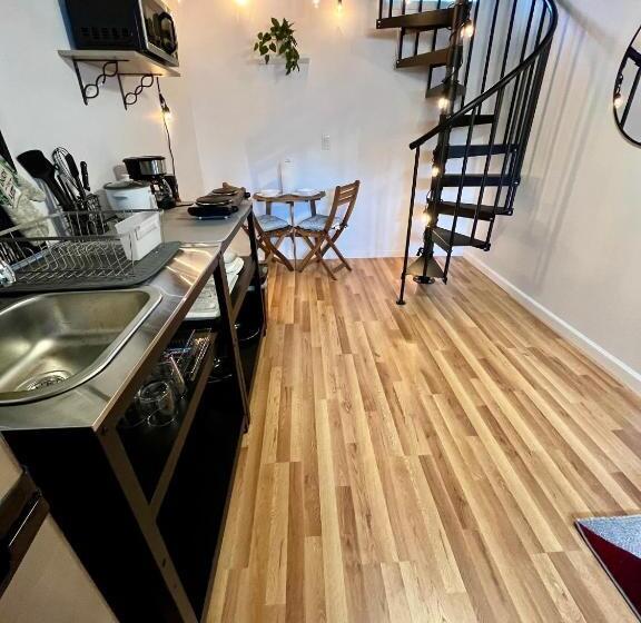بنسيون Nyc Style Loft W Secret Entrance 6 Mi To Times Sq