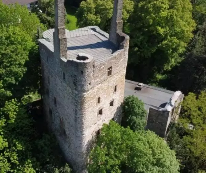ベッドアンドブレックファースト Burg Hermannstein Kings Room