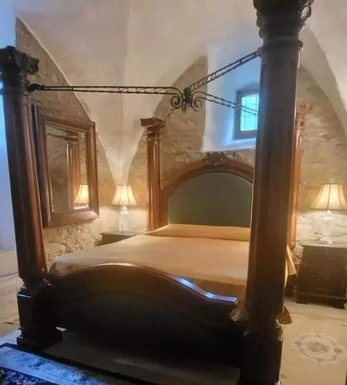 ベッドアンドブレックファースト Burg Hermannstein Kings Room