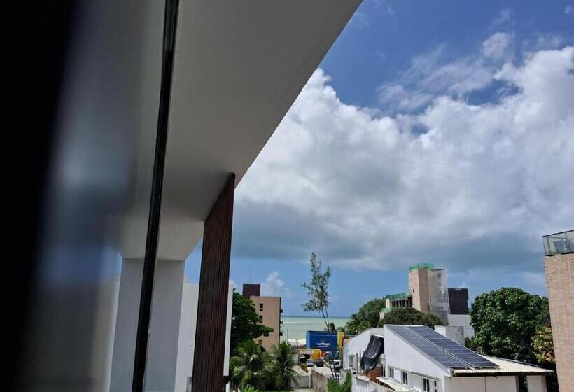 تختخواب و صبحانه Flat Vista Do Mar Do Caribessa