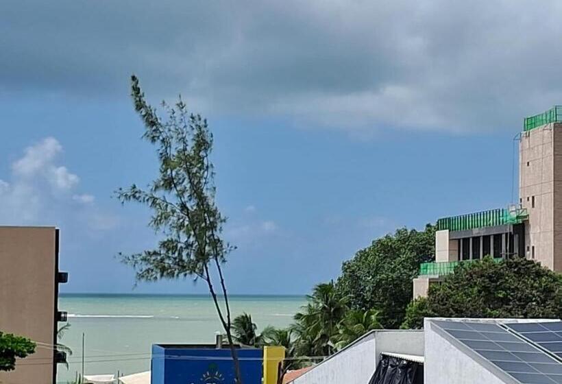 تختخواب و صبحانه Flat Vista Do Mar Do Caribessa